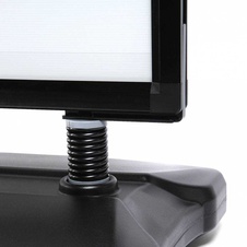 Zákaznícky pútač Windtalker City A1, čierna - 2