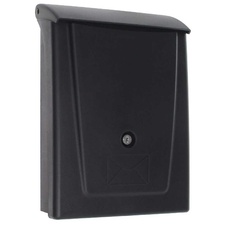 Rottner Posta plastová poštová schránka, čierna