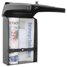 Rottner Posta plastová poštová schránka, čierna - 1