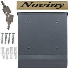 Rottner Villa Spezial-Set poštová schránka s tubusom, antracit - 3