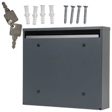 Rottner Teramo oceľová poštová schránka, antracit - 4