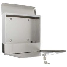 Rottner Kensington poštová schránka s tubusom na noviny, nerez - 1