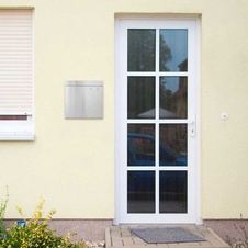 Rottner Kensington poštová schránka s tubusom na noviny, nerez - 5