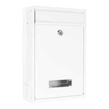 Rottner Tarvis oceľová poštová schránka, biela