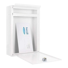 Rottner Tarvis oceľová poštová schránka, biela - 1