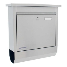 Rottner Lettero poštová schránka s tubusom, nerez