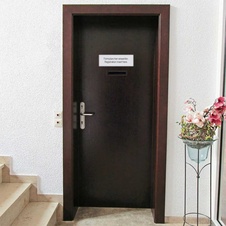 Rottner Udine oceľová poštová schránka, čierna - 6