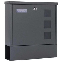 Rottner Lago poštová schránka s tubusom, antracit