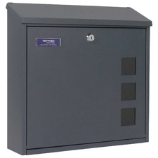 Rottner Muro kovová poštová schránka, antracit