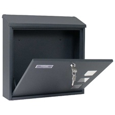 Rottner Muro kovová poštová schránka, antracit - 1