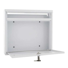 Rottner Teramo oceľová poštová schránka, biela - 1