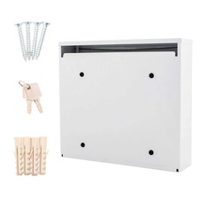 Rottner Teramo oceľová poštová schránka, biela - 4