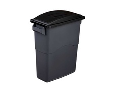 Kôš ECO na triedený odpad 60 l, čierne veko bez otvoru