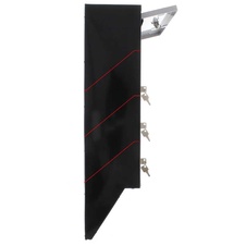 Rottner Depot 4 set poštových schránok, strieborno-čierna - 2