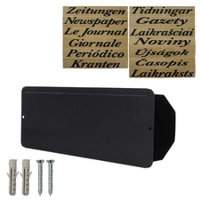 Rottner Pescara box na noviny, čierna - 4