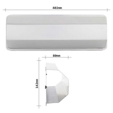 Rottner Pescara box na noviny, strieborná - 3