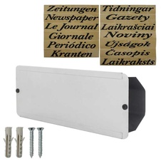 Rottner Pescara box na noviny, strieborná - 4