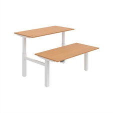 HOBIS párový výškovo nastaviteľný stôl 160 cm, pamäť.ovlad. - MOTION DUAL MSD 2M 1600, buk - 4