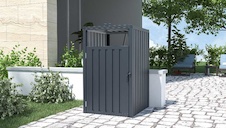 Prístrešok na popolnice G21 73x121x82 cm, antracit - 4