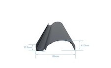 Bioklimatická celohliníková pergola G21 Austin Premium 4x4m, antracit - 5