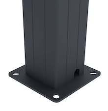 Bioklimatická celohliníková pergola G21 Austin Premium 4x3m, antracit - 6