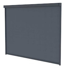 Bočná markíza G21 3x2,6 m pre pergolu Trenton 3x3 a 4x3 m, antracit - 2