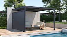 Bočná markíza G21 3x2,6 m pre pergolu Trenton 3x3 a 4x3 m, antracit - 3