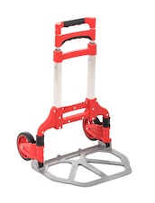 Skladacia rudla G21 s nosnosťou 70 kg, červena - 2