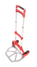 Skladacia rudla G21 s nosnosťou 70 kg, červena - 5
