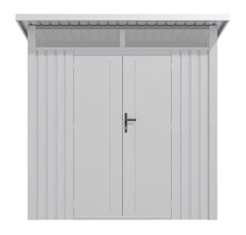 Záhradný domček G21 Madison 427 - 225 x 190 cm, metalická silver - 1
