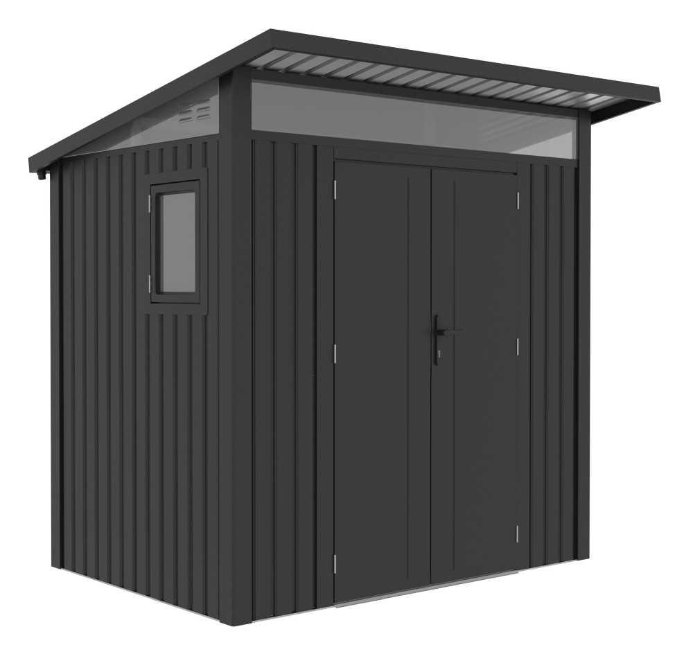 Záhradný domček G21 Madison 427 - 225 x 190 cm, slate grey
