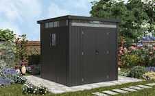 Záhradný domček G21 Atlanta 529 - 230 x 230 cm, slate grey - 3