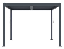 Bioklimatická celohliníková pergola G21 Austin Premium 3x3m, antracit - 1