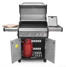 Plynový gril G21 Alabama BBQ Premium Line 5 horákov + zadarmo redukčný ventil - 4
