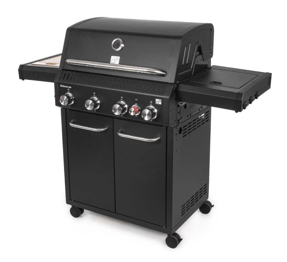 Plynový gril G21 Alabama Black BBQ kuchyne Premium Line 5 horákov + zadarmo redukčný ventil