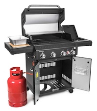 Plynový gril G21 Alabama Black BBQ kuchyne Premium Line 5 horákov + zadarmo redukčný ventil - 5