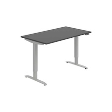 HOBIS ergo elektr.staviteľný stôl 140 cm, pamäť. ovláda. - MSE 2M 1400, antracit