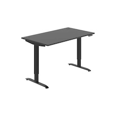 HOBIS ergo elektr.staviteľný stôl 140 cm, pamäť. ovláda. - MSE 2M 1400, antracit - 1