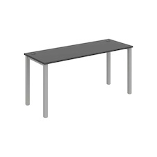 HOBIS kancelársky stôl rovný - UE 1600, hĺbka 60 cm, antracit - 1