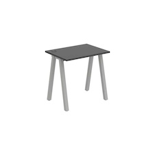 HOBIS kancelársky stôl rovný - UE A 800, hĺbka 60 cm, antracit - 1