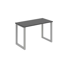 HOBIS kancelársky stôl rovný - UE O 1200, hĺbka 60 cm, antracit - 1
