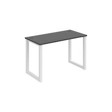 HOBIS kancelársky stôl rovný - UE O 1200, hĺbka 60 cm, antracit - 2