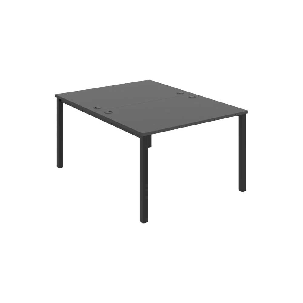 HOBIS kancelársky stôl zdvojený - USD 1200, antracit