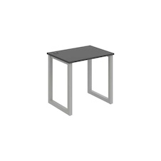 HOBIS kancelársky stôl rovný - UE O 800, hĺbka 60 cm, antracit - 1