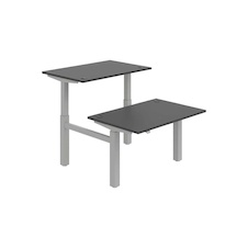 HOBIS párový výškovo nastaviteľný stôl MOTION DUAL MSD 2 1200, stand.ovládanie, antracit - 1