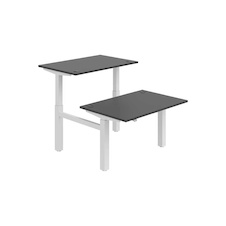 HOBIS párový výškovo nastaviteľný stôl MOTION DUAL MSD 2 1200, stand.ovládanie, antracit - 2