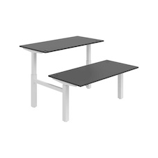 HOBIS párový výškovo nastaviteľný stôl MOTION DUAL MSD 2 1600, stand.ovládanie, antracit - 2