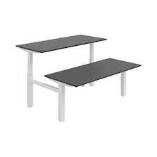 HOBIS párový výškovo nastaviteľný stôl MOTION DUAL MSD 2 1800, stand.ovládanie, antracit - 2