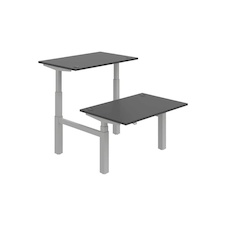 HOBIS párový výškovo nastaviteľný stôl MOTION DUAL MSD 3 1200, stand.ovládanie, antracit - 1