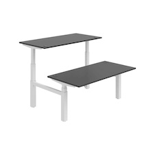 HOBIS párový výškovo nastaviteľný stôl MOTION DUAL MSD 3 1600, stand.ovládanie, antracit - 2